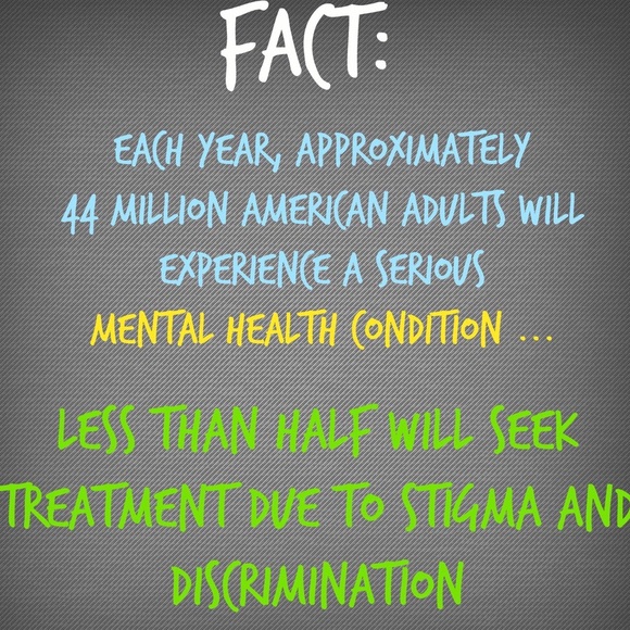 Fear is a Liar Mental Health graphic oversized raglan pullover sweatshirt XXL - Picture 6 of 8